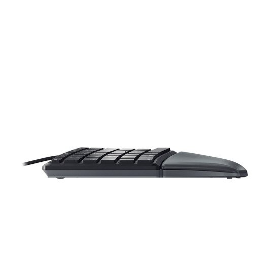 CHERRY KC 4500 ERGO clavier USB QWERTY Anglais britannique Noir