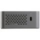 StarTech.com TB3CDK2DHUE station d'accueil Avec fil Thunderbolt 3 Noir, Gris