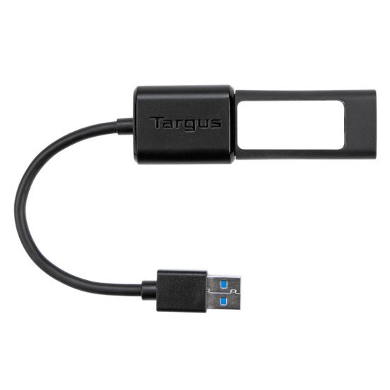 Targus ACC110401GLX câble USB 0,1 m USB A USB C Noir