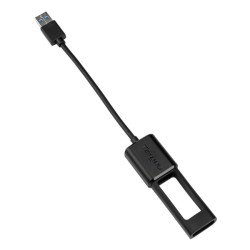 Targus ACC110401GLX câble USB 0,1 m USB A USB C Noir Targus ACC110401GLX câble USB 0,1 m USB A USB C Noir