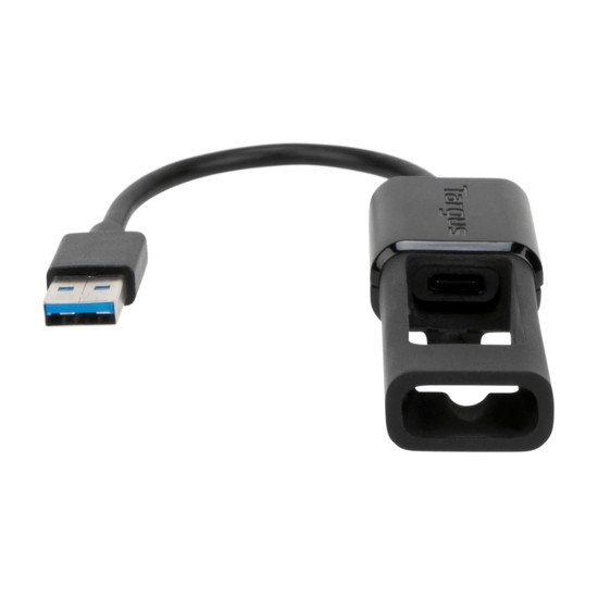 Targus ACC110401GLX câble USB 0,1 m USB A USB C Noir