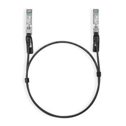 TP-LINK TL-SM5220-1M câble de fibre optique SFP+ DAC Noir TP-LINK TL-SM5220-1M câble de fibre optique SFP+ DAC Noir
