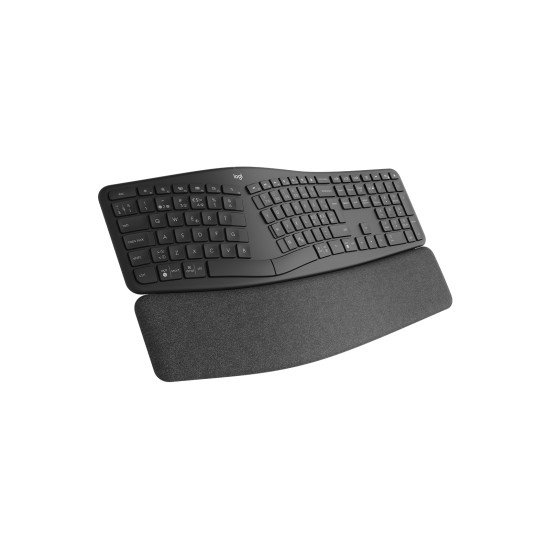 Logitech Ergo K860 clavier RF sans fil + Bluetooth Anglais britannique Noir