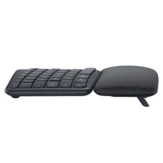 Logitech Ergo K860 clavier RF sans fil + Bluetooth Anglais britannique Noir