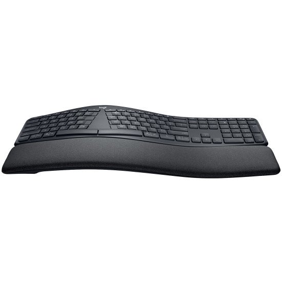 Logitech Ergo K860 clavier RF sans fil + Bluetooth Anglais britannique Noir