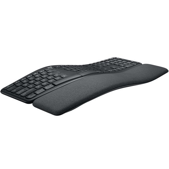 Logitech Ergo K860 clavier RF sans fil + Bluetooth Anglais britannique Noir