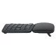 Logitech Ergo K860 clavier sans fil + Bluetooth Italien Graphite Logitech Ergo K860 clavier sans fil + Bluetooth Italien Graphite