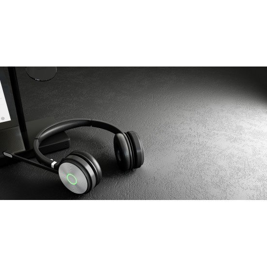 Yealink WH66 Dual Teams Systèmes de conférences audio personnelle Bluetooth Noir