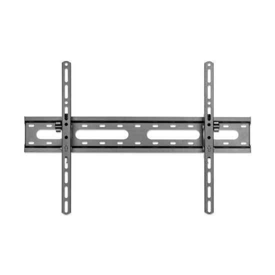 Manhattan Support mural pour TV/moniteurs (inclinable), écrans 37"–65", Compatibilité VESA : de 200x200 à 600x400 mm (vérifiez les dimensions des quatre trous de fixation à l'arrière), charge max. 45 kg, noir