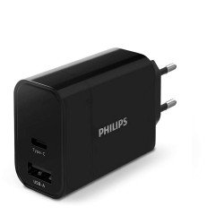 Philips DLP2621/12 chargeur d'appareils mobiles Universel Noir Secteur Intérieure