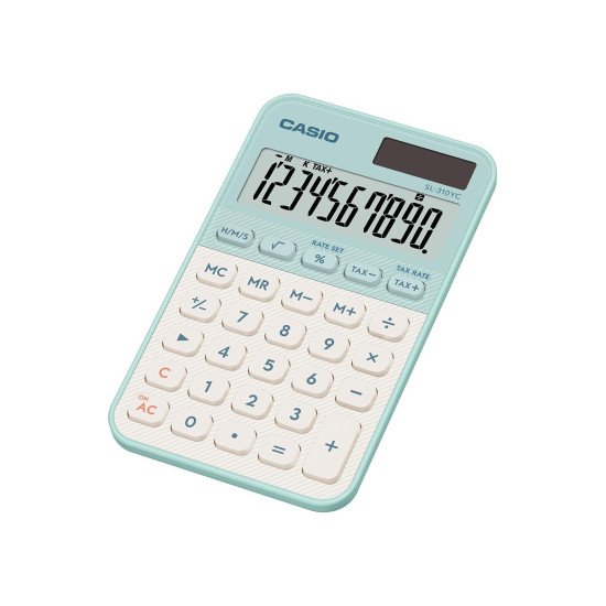 Casio SL-310YC calculatrice Poche Calculatrice basique Vert clair