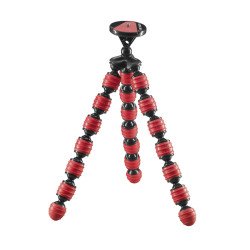 Cullmann Alpha 380 mobil trépied Smartphone/action caméra 3 pieds Noir, Rouge Cullmann Alpha 380 mobil trépied Smartphone/action caméra 3 pieds Noir, Rouge