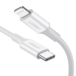 Ugreen 10493 câble USB 1 m USB C USB C/Lightning Blanc Ugreen 10493 câble USB 1 m USB C USB C/Lightning Blanc