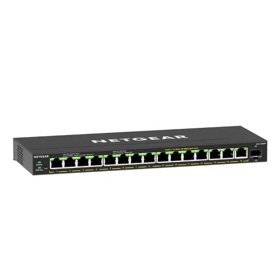 Netgear GS316EPP-100PES commutateur réseau Géré Connexion Ethernet Netgear GS316EPP-100PES commutateur réseau Géré Connexion Ethernet