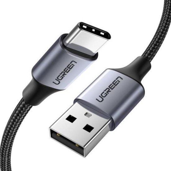 Ugreen 60128 câble USB 2 m USB 2.0 USB C USB A Noir