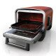Ninja OO101EU barbecue et grill Électrique + charbon Noir, Rouge, Argent 2400 W