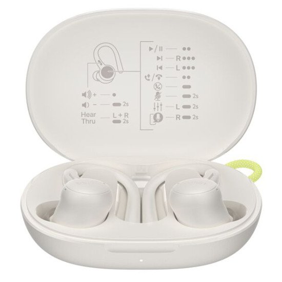 Belkin SoundForm ActiveFit Casque Avec fil &sans fil Crochets auriculaires Appels/Musique USB Type-C Bluetooth Blanc