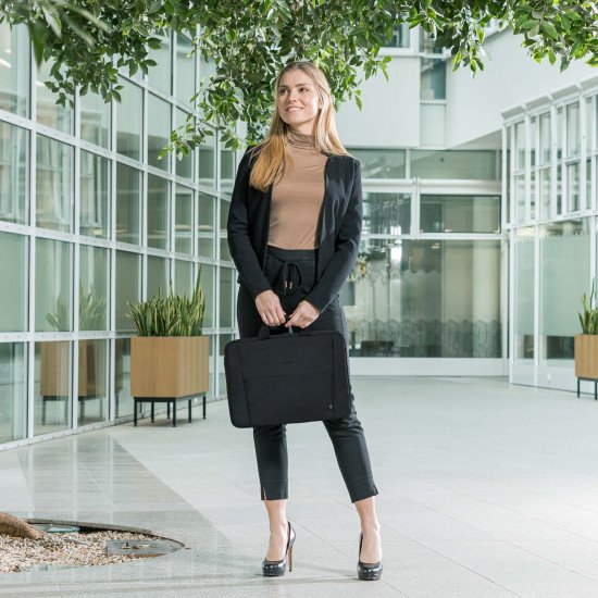 Dicota Eco Slim Case BASE sacoche d'ordinateurs portables 39,6 cm (15.6") Noir