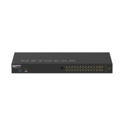 Netgear GSM4230P-100EUS commutateur réseau Géré Gigabit Ethernet (PoE) 1U Noir Netgear GSM4230P-100EUS commutateur réseau Géré Gigabit Ethernet (PoE) 1U Noir