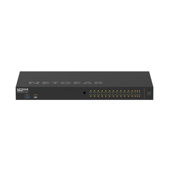 Netgear GSM4230P-100EUS commutateur réseau Géré Gigabit Ethernet (PoE) 1U Noir