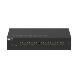 NETGEAR M4250-40G8XF-PoE++ Géré Gigabit Ethernet (10/100/1000) Connexion Ethernet, supportant l'alimentation via ce port (PoE) 2U Noir NETGEAR M4250-40G8XF-PoE++ Géré Gigabit Ethernet (10/100/1000) Connexion Ethernet, supportant l'alimentation via ce port (PoE) 2U Noir