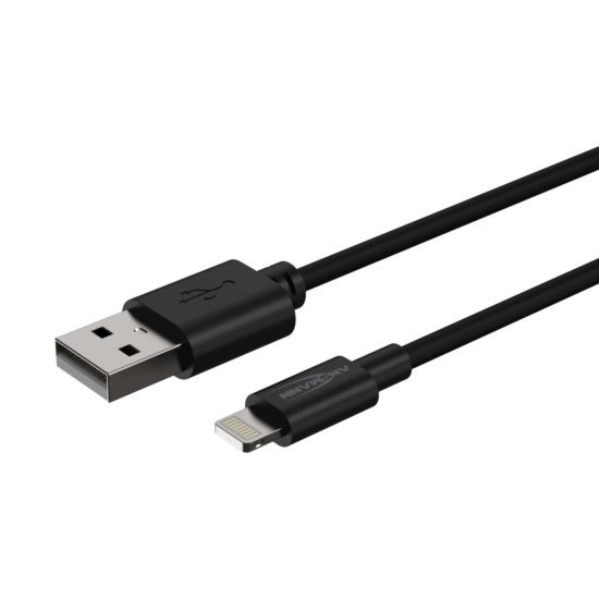 Ansmann 1700-0131 câble USB 1 m USB A Lightning Noir