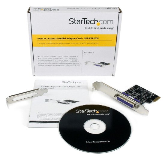 StarTech.com PEX1P2 carte et adaptateur d'interfaces Interne Parallèle