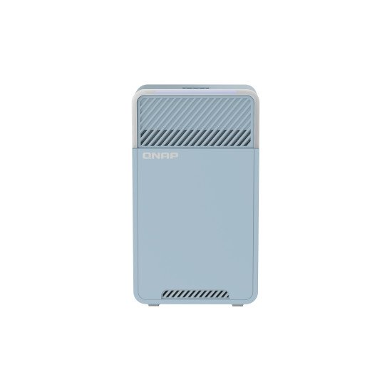 QNAP QMiro-201W routeur sans fil Gigabit Ethernet Bi-bande (2,4 GHz / 5 GHz) Bleu