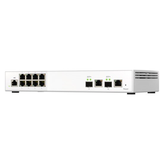 QNAP QSW-M2108R-2C commutateur réseau Géré L2 Gigabit Ethernet