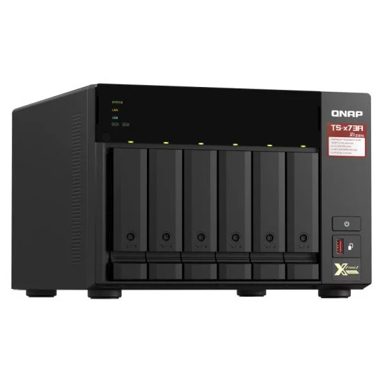 QNAP TS-673A-8G serveur de stockage NAS Ethernet/LAN Noir V1500B QNAP TS-673A-8G serveur de stockage NAS Ethernet/LAN Noir V1500B