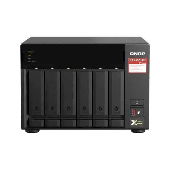 QNAP TS-673A-8G serveur de stockage NAS Ethernet/LAN Noir V1500B QNAP TS-673A-8G serveur de stockage NAS Ethernet/LAN Noir V1500B