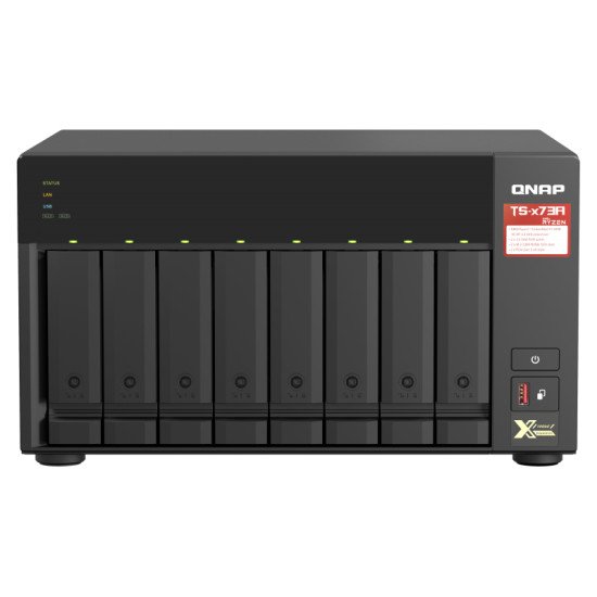 QNAP TS-873A-8G serveur de stockage NAS Ethernet/LAN Noir V1500B