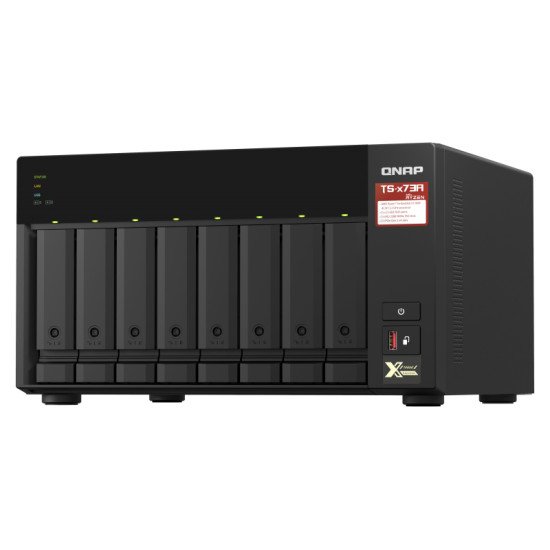QNAP TS-873A-8G serveur de stockage NAS Ethernet/LAN Noir V1500B