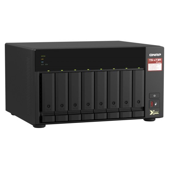 QNAP TS-873A-8G serveur de stockage NAS Ethernet/LAN Noir V1500B