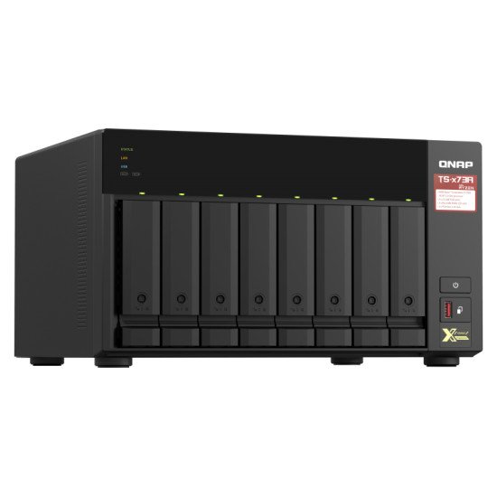 QNAP TS-873A-8G serveur de stockage NAS Ethernet/LAN Noir V1500B