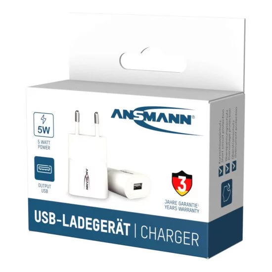 Ansmann HC105 Blanc Intérieure Ansmann HC105 Blanc Intérieure