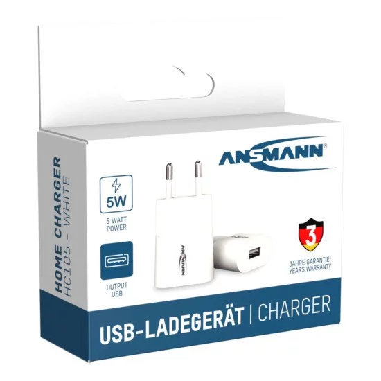 Ansmann HC105 Blanc Intérieure Ansmann HC105 Blanc Intérieure