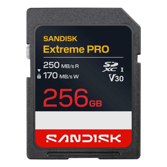 SanDisk Extreme Pro 256 Go SDXC UHS-I
