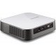 Viewsonic M2e vidéoprojecteur de bureau 400 ANSI lumens LED 1080p (1920x1080) Compatibilité 3D Gris, Blanc