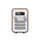 Denver DAB-48WHITE Radio portable Personnel Numérique Blanc, Bois