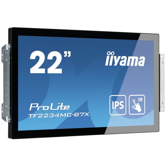 iiyama ProLite TF2234MC-B7X moniteur à écran tactile 54,6 cm (21.5") 1920 x 1080 pixels Plusieurs pressions Multi-utilisateur Noir