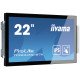 iiyama ProLite TF2234MC-B7X moniteur à écran tactile 54,6 cm (21.5") 1920 x 1080 pixels Plusieurs pressions Multi-utilisateur Noir