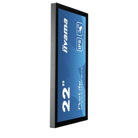 iiyama ProLite TF2234MC-B7X moniteur à écran tactile 54,6 cm (21.5") 1920 x 1080 pixels Plusieurs pressions Multi-utilisateur Noir