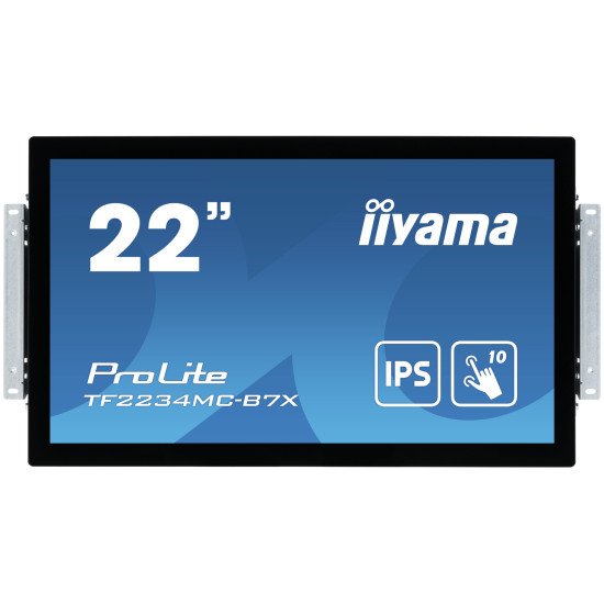 iiyama ProLite TF2234MC-B7X moniteur à écran tactile 54,6 cm (21.5") 1920 x 1080 pixels Plusieurs pressions Multi-utilisateur Noir