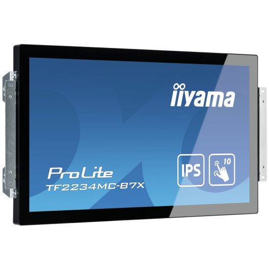 iiyama ProLite TF2234MC-B7X moniteur à écran tactile 54,6 cm (21.5") 1920 x 1080 pixels Plusieurs pressions Multi-utilisateur Noir