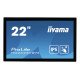 iiyama ProLite TF2234MC-B7X moniteur à écran tactile 54,6 cm (21.5") 1920 x 1080 pixels Plusieurs pressions Multi-utilisateur Noir