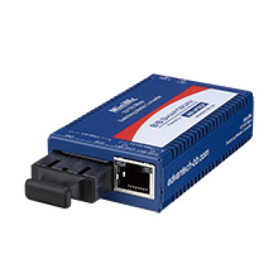Advantech IMC-350-MM-PS-A convertisseur de support réseau 100 Mbit/s 1300 nm Multimode Bleu