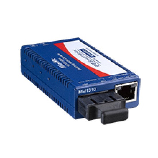 Advantech IMC-350-MM-PS-A convertisseur de support réseau 100 Mbit/s 1300 nm Multimode Bleu