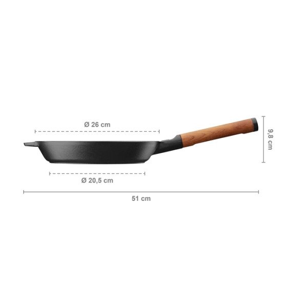 Fiskars Norden Poêle grill Rond