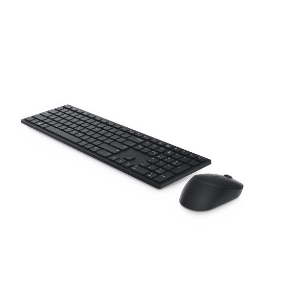 DELL KM5221W clavier Souris incluse RF sans fil QWERTZ Allemand Noir